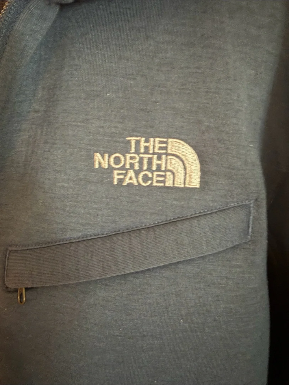 The North Face Full Zip Jacket Men’s XL Navy Blue Tech Fleece Outdoor